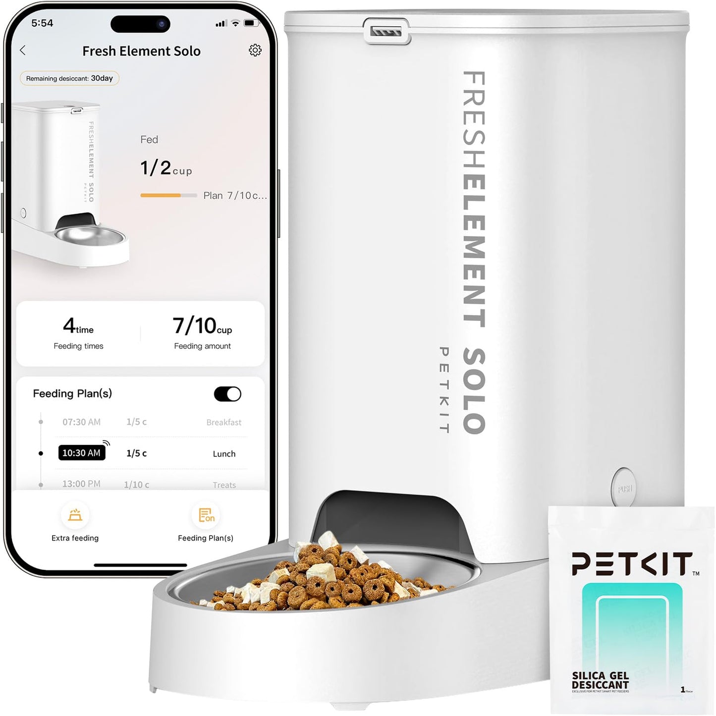 Automatic Pet Feeder with WiFi App Control