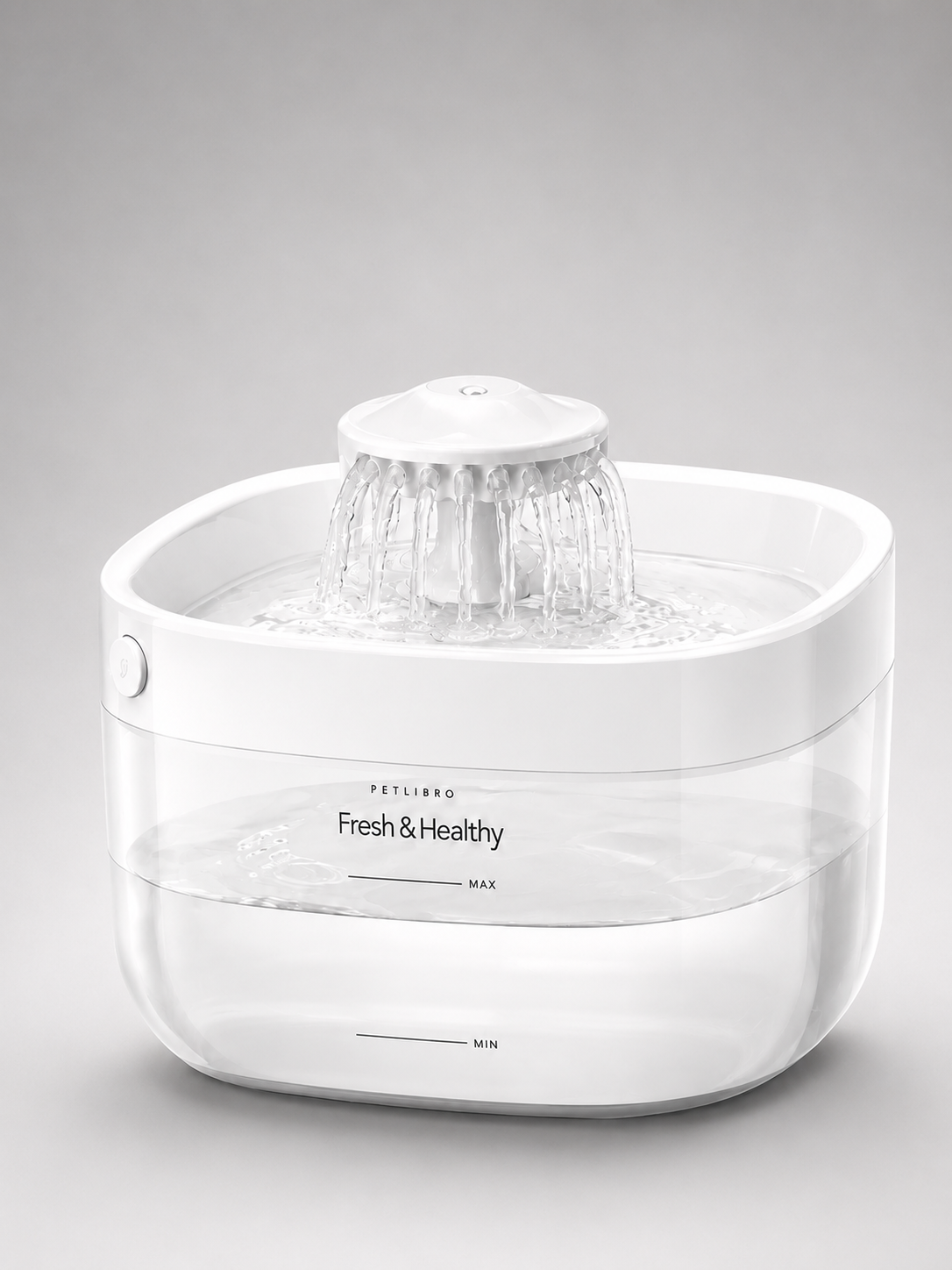 Smart Pet Water Fountain with LED Drinking Bowl