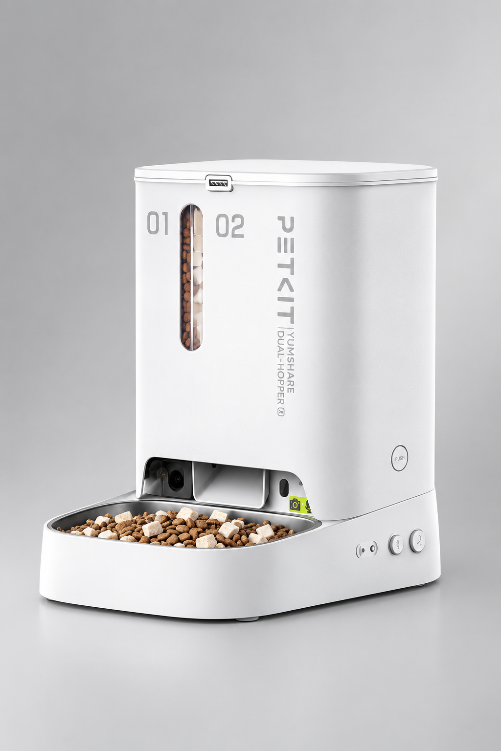 Automatic Pet Feeder with Camera and Multi-Pet ID