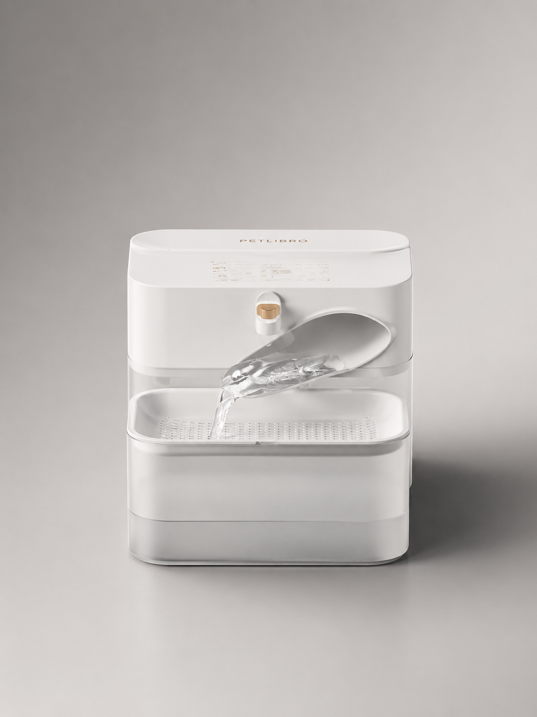 Cat Water Fountain with Wastewater Separation
