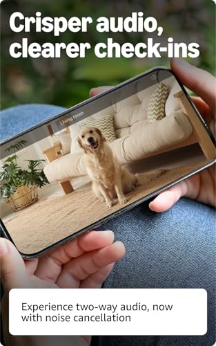 2K Pet Camera with Night Vision and Motion Detection