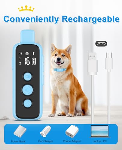 Dog Training Collar with Beep and Vibration Modes