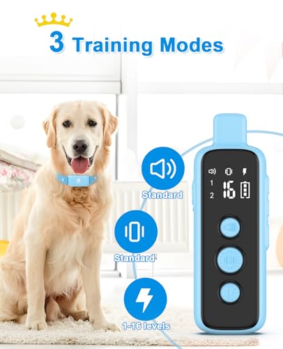 Dog Training Collar with Beep and Vibration Modes