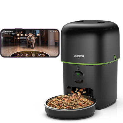 Automatic Pet Feeder with 180-Day Battery Life