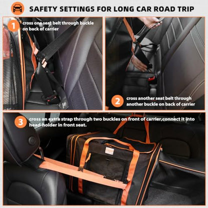 X-Large Pet Travel Carrier with Expandable Design