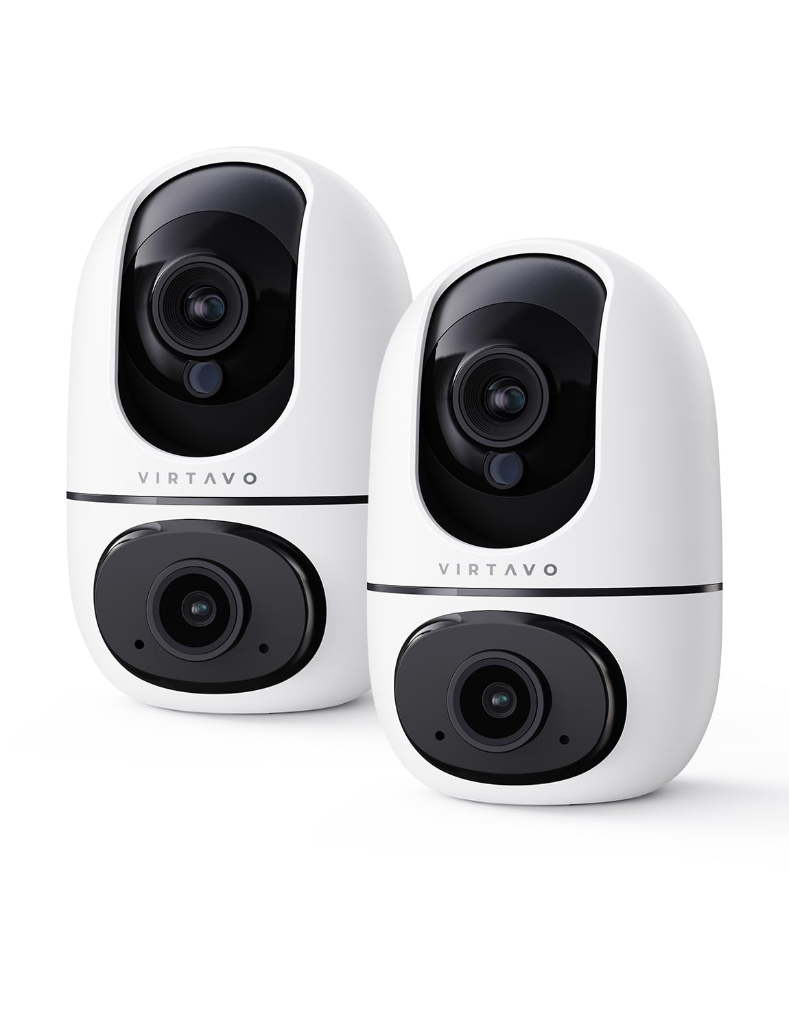 Dual-Lens Pet Camera with Smart Indoor Monitoring