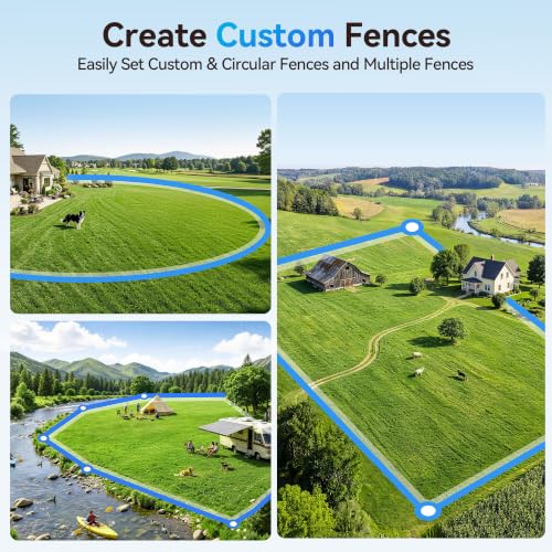 GPS Dog Fence Collar with Wireless App Control