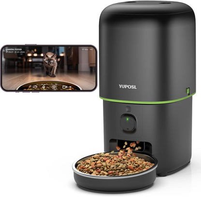 Automatic Pet Feeder with 180-Day Battery Life