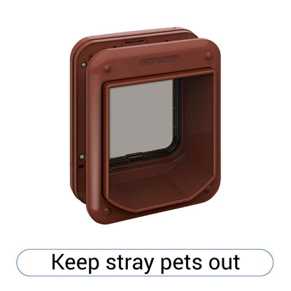 Microchip Cat Door with Secure Entry Access