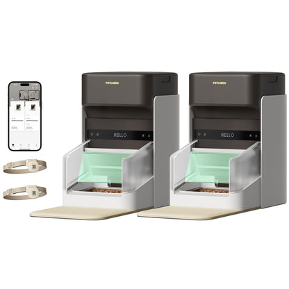 Automatic Pet Feeder with RFID Collar Tag Access
