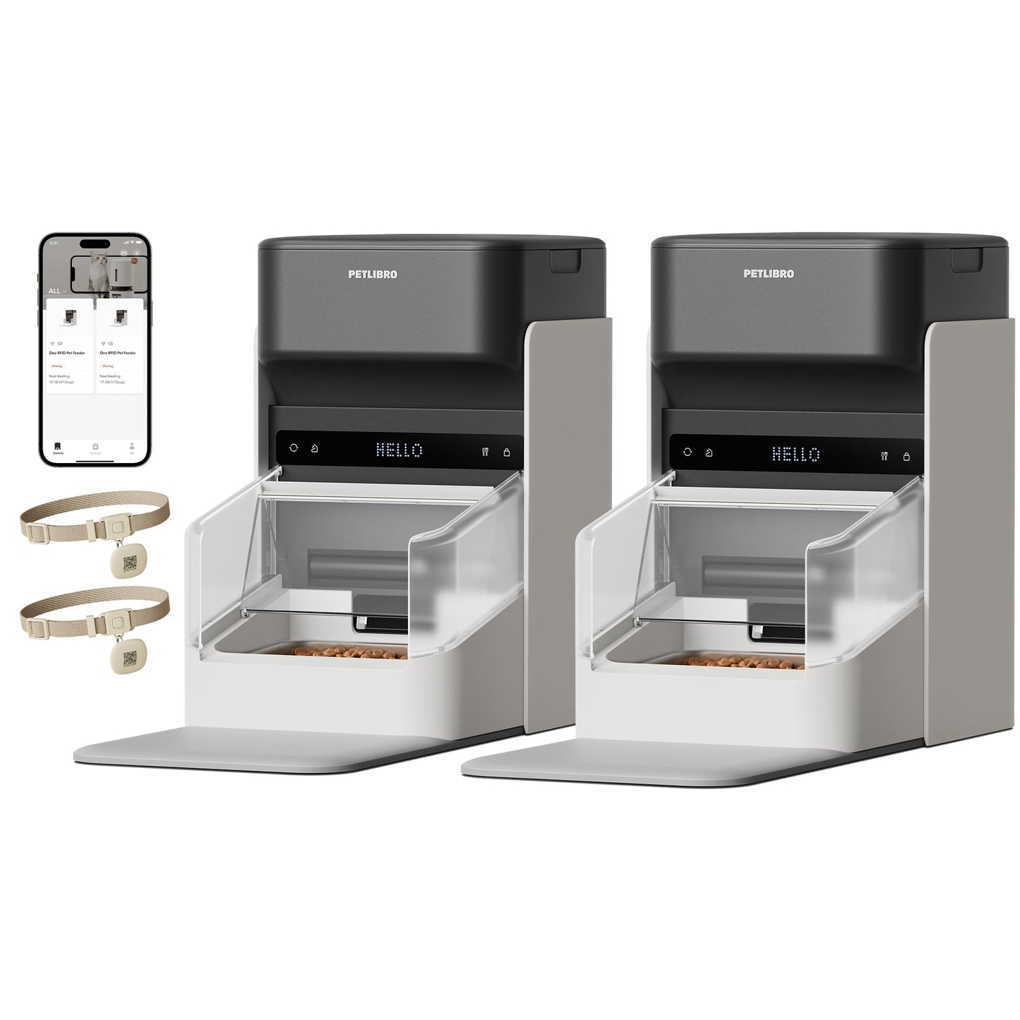 Automatic Pet Feeder with RFID Collar Tag Access