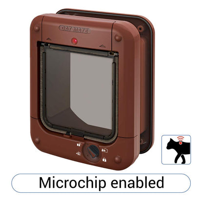 Microchip Cat Door with Secure Entry Access
