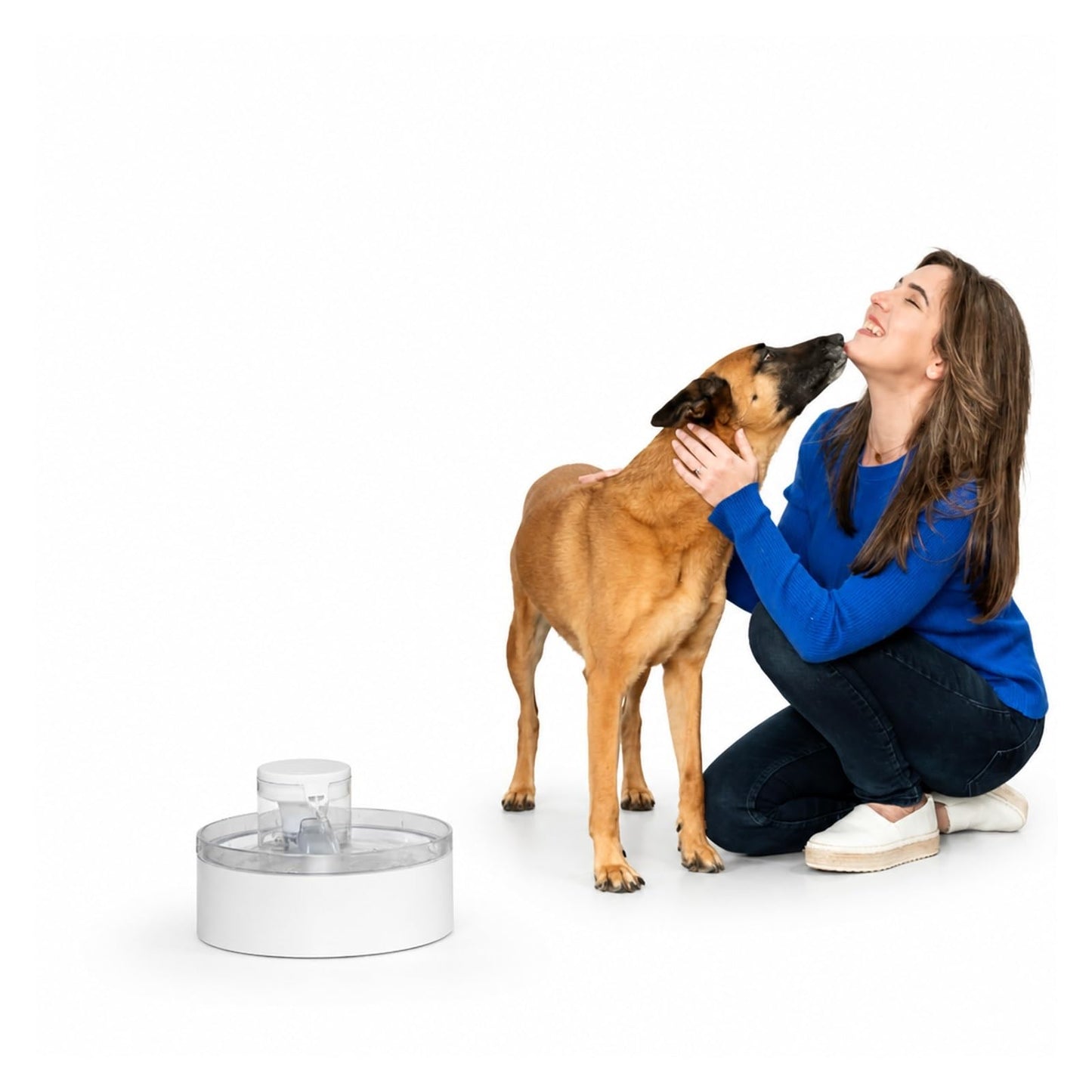 Pet Water Fountain with Pumpless 128oz Design