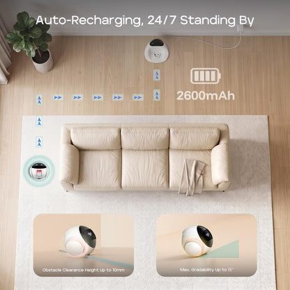 Mobile Pet Camera with 1080P App Control