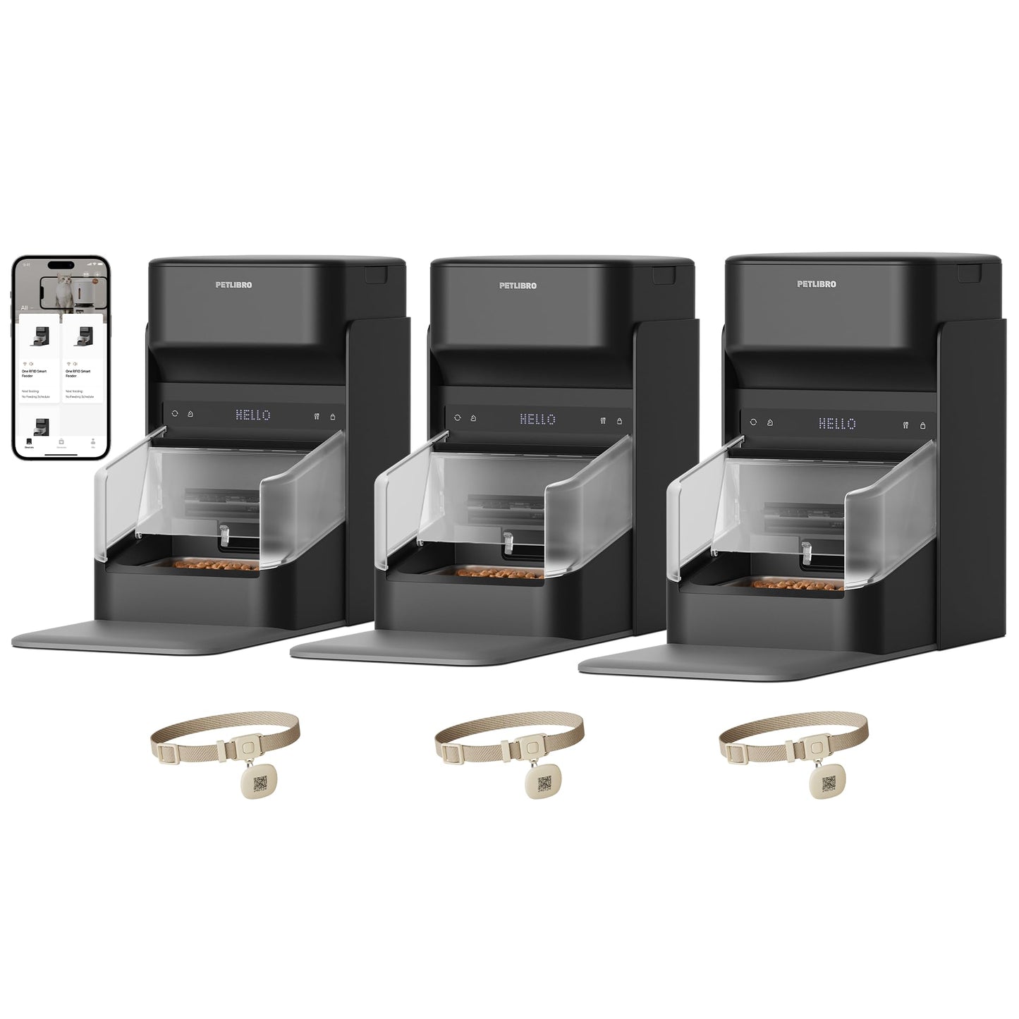 Automatic Pet Feeder with RFID Collar Tag Access