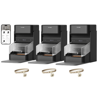 Automatic Pet Feeder with RFID Collar Tag Access