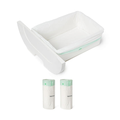 Self-Cleaning Cat Litter Box with Automatic Cleaning