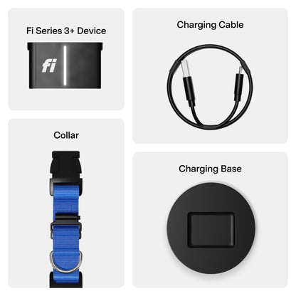 Smart GPS Dog Collar with Health Tracking