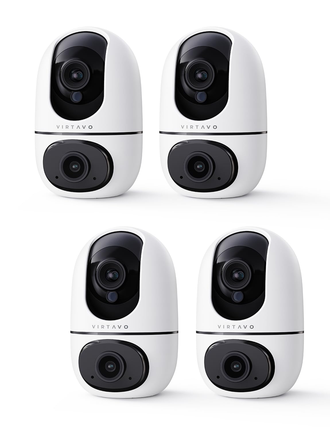 Dual-Lens Pet Camera with Smart Indoor Monitoring