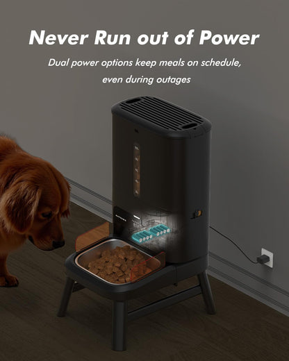 Automatic Dog Feeder with 15L Large Capacity