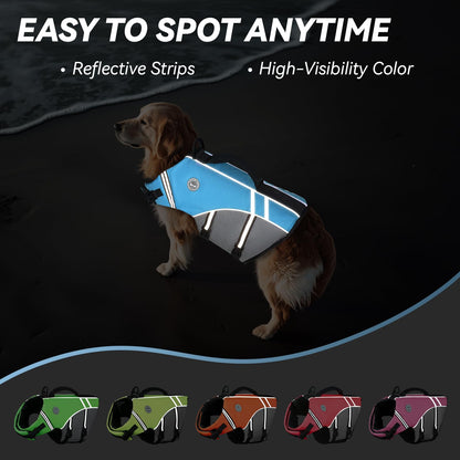 Dog Life Jacket with Sporty Lightweight Design