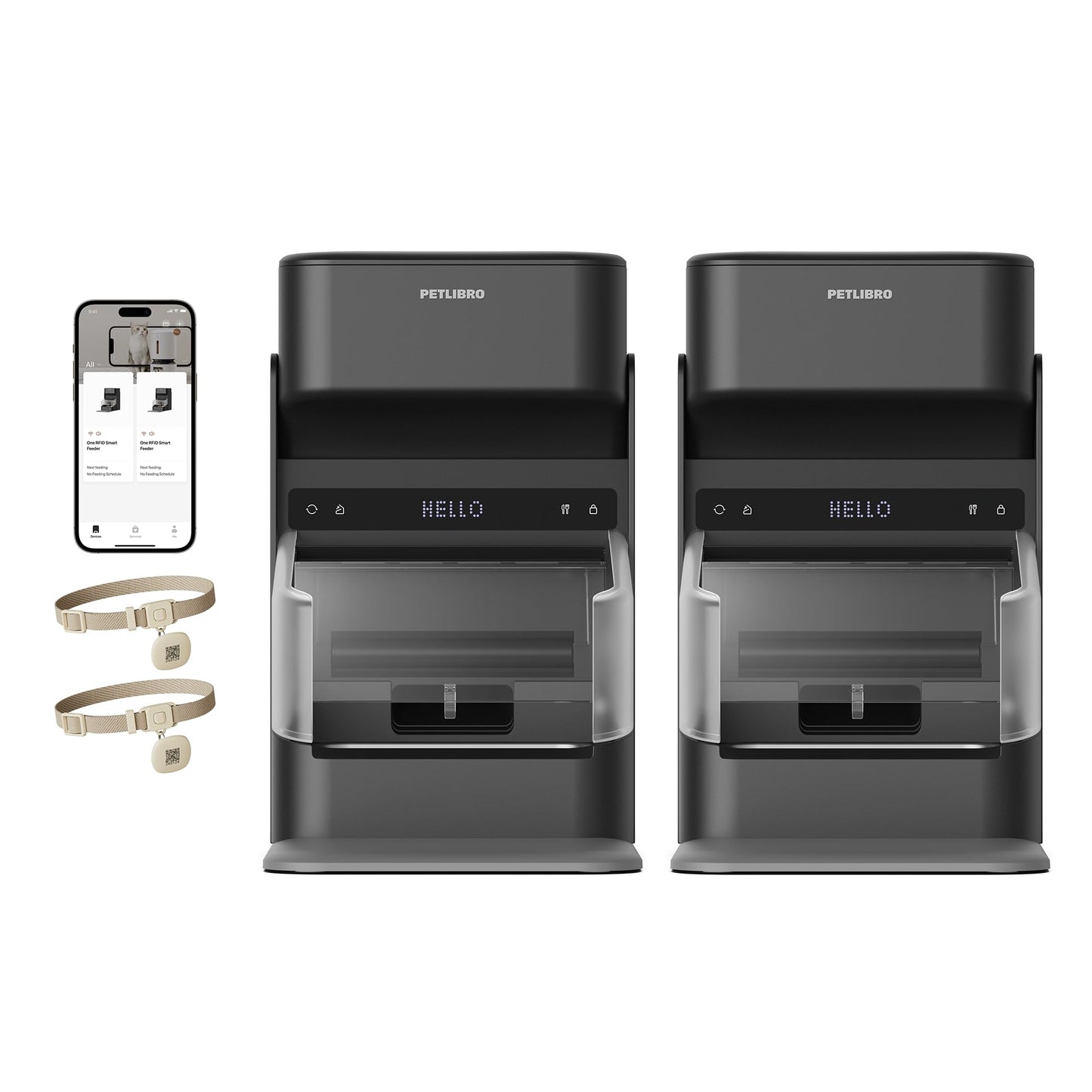 Automatic Pet Feeder with RFID Collar Tag Access