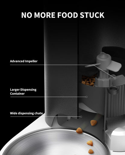 Automatic Pet Feeder with WiFi App Control
