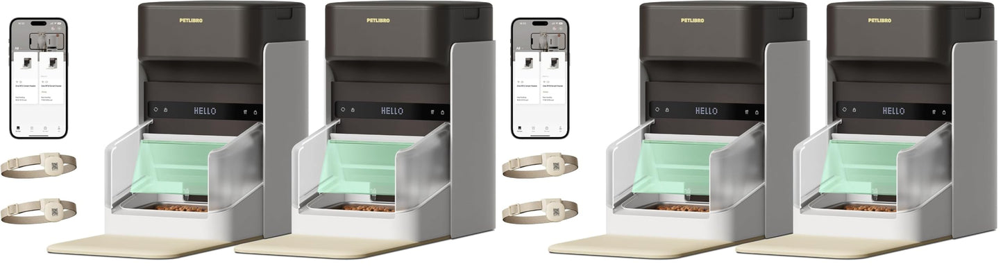 Automatic Pet Feeder with RFID Collar Tag Access