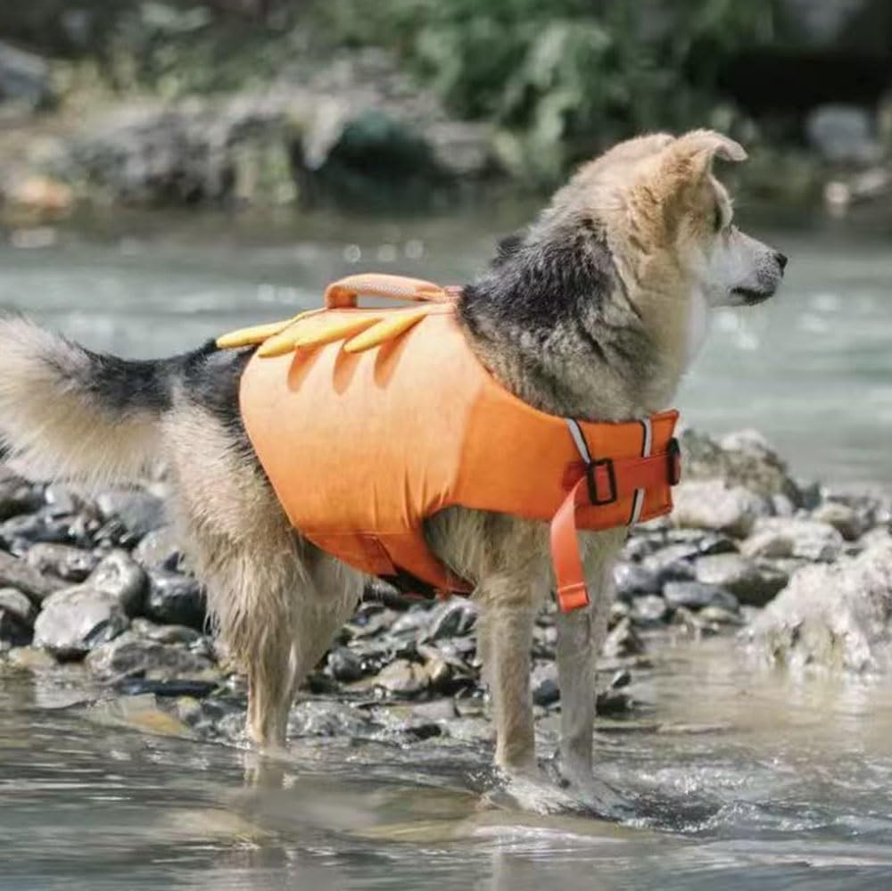 Dog Life Jacket with Secure Anti-Escape Design