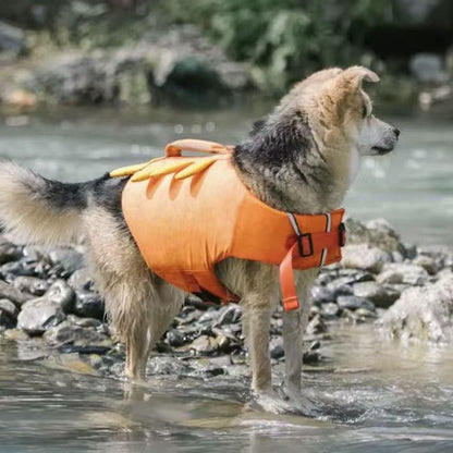 Dog Life Jacket with Secure Anti-Escape Design
