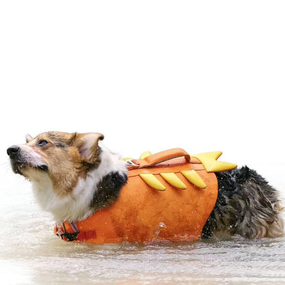Dog Life Jacket with Secure Anti-Escape Design