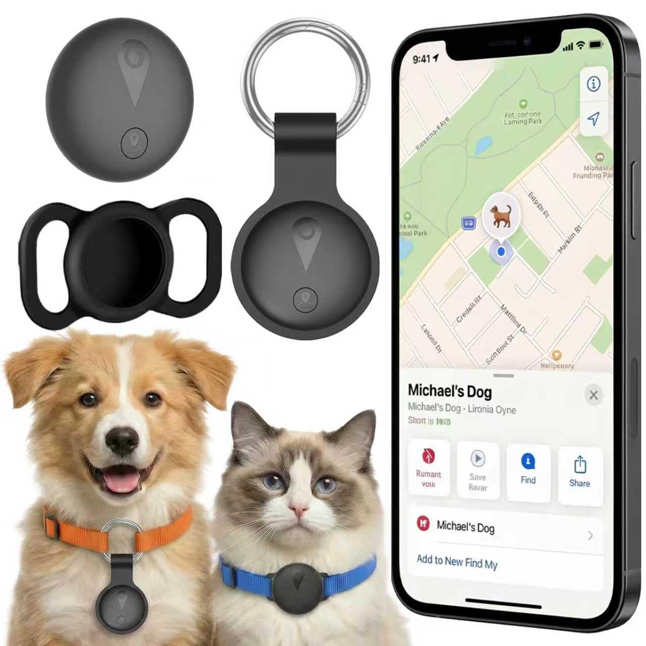 GPS Dog Tracker with Real-Time Location Tracking