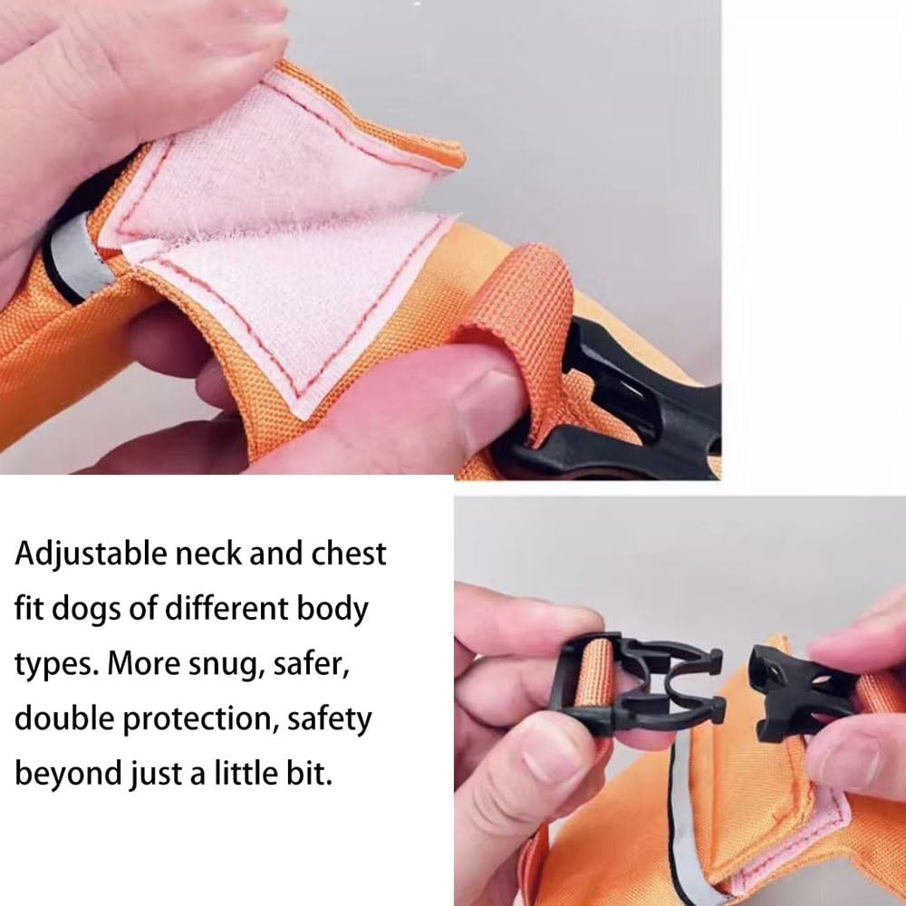 Dog Life Jacket with Secure Anti-Escape Design