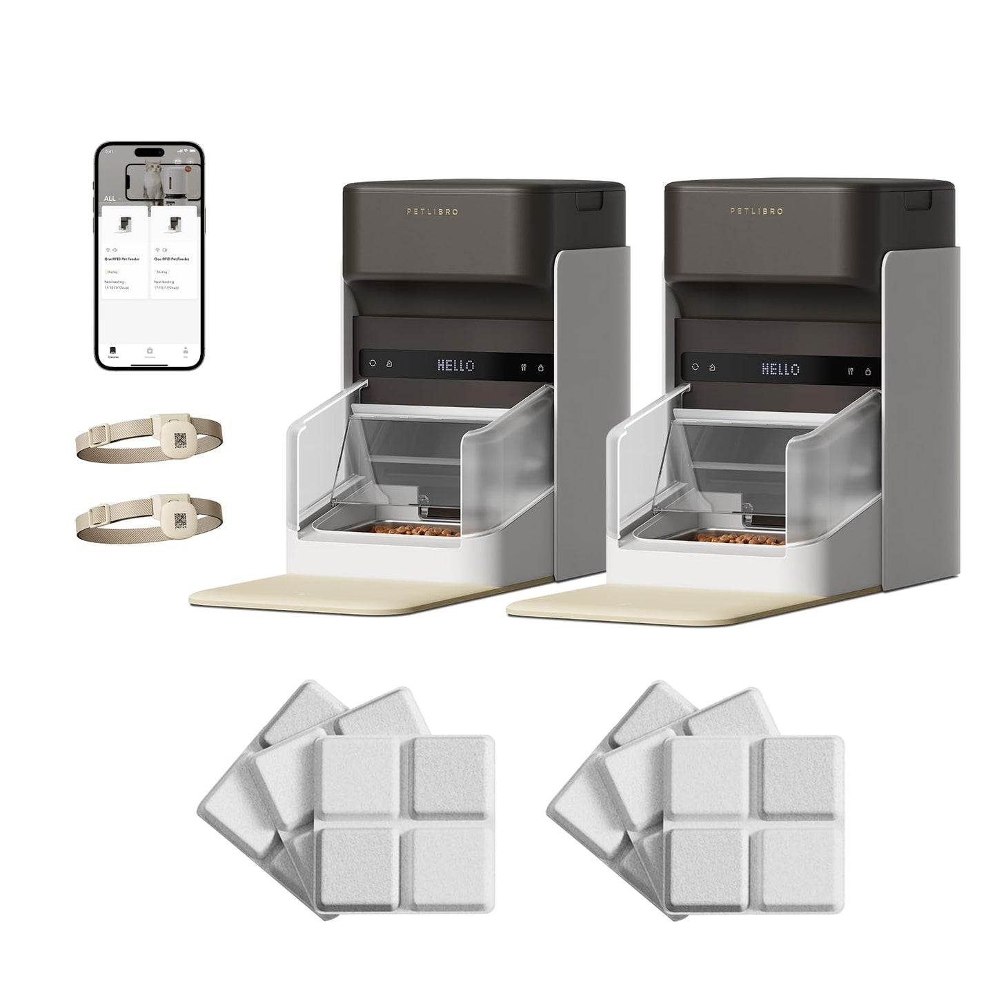 Automatic Pet Feeder with RFID Collar Tag Access