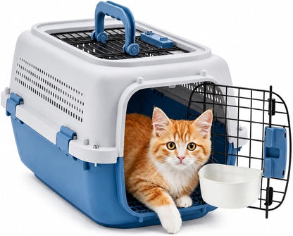 Hard Shell Pet Carrier with Dual-Entry Design