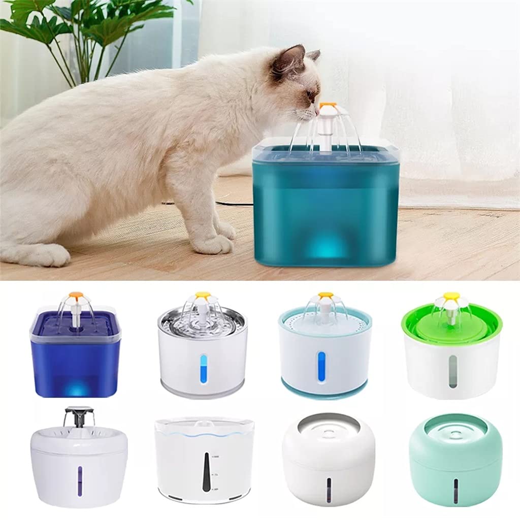 Smart Pet Water Fountain with LED Drinking Bowl