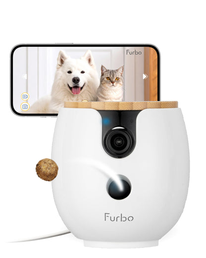 360° Pet Camera with AI Alerts and Two-Way Audio