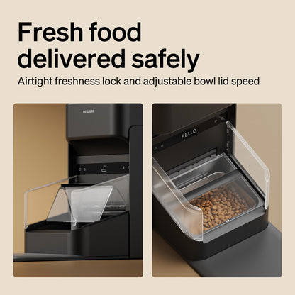 Automatic Pet Feeder with RFID Collar Tag Access