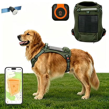 GPS Dog Fence with Real-Time Tracking and Solar Power