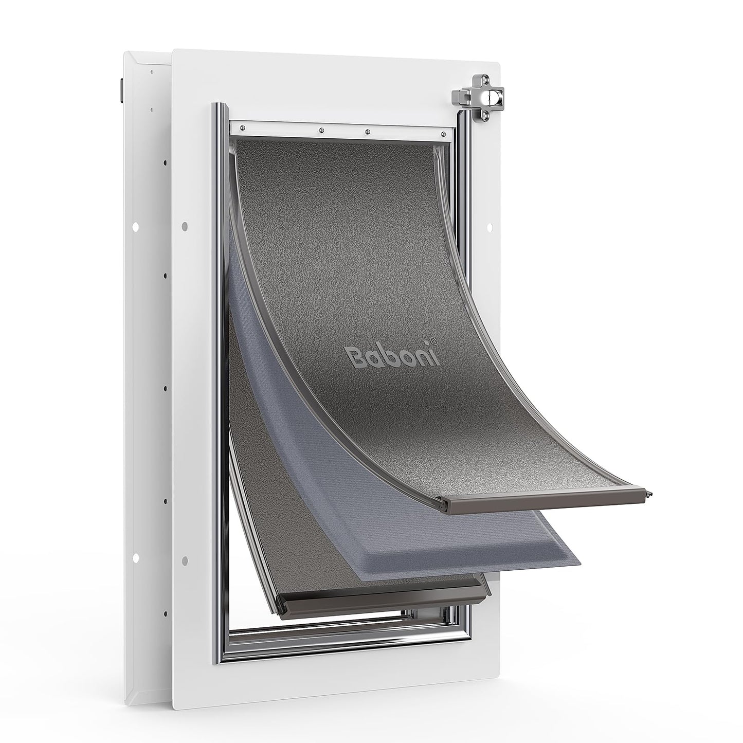 Dog Door with Secure and Durable Access Design