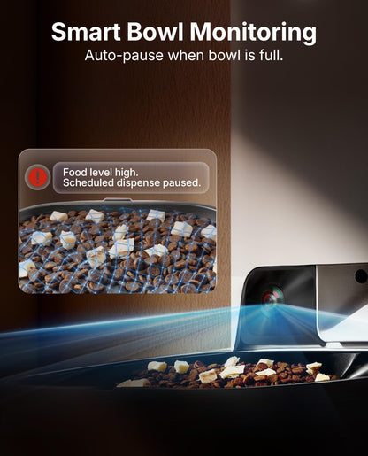 Automatic Pet Feeder with Camera and Multi-Pet ID