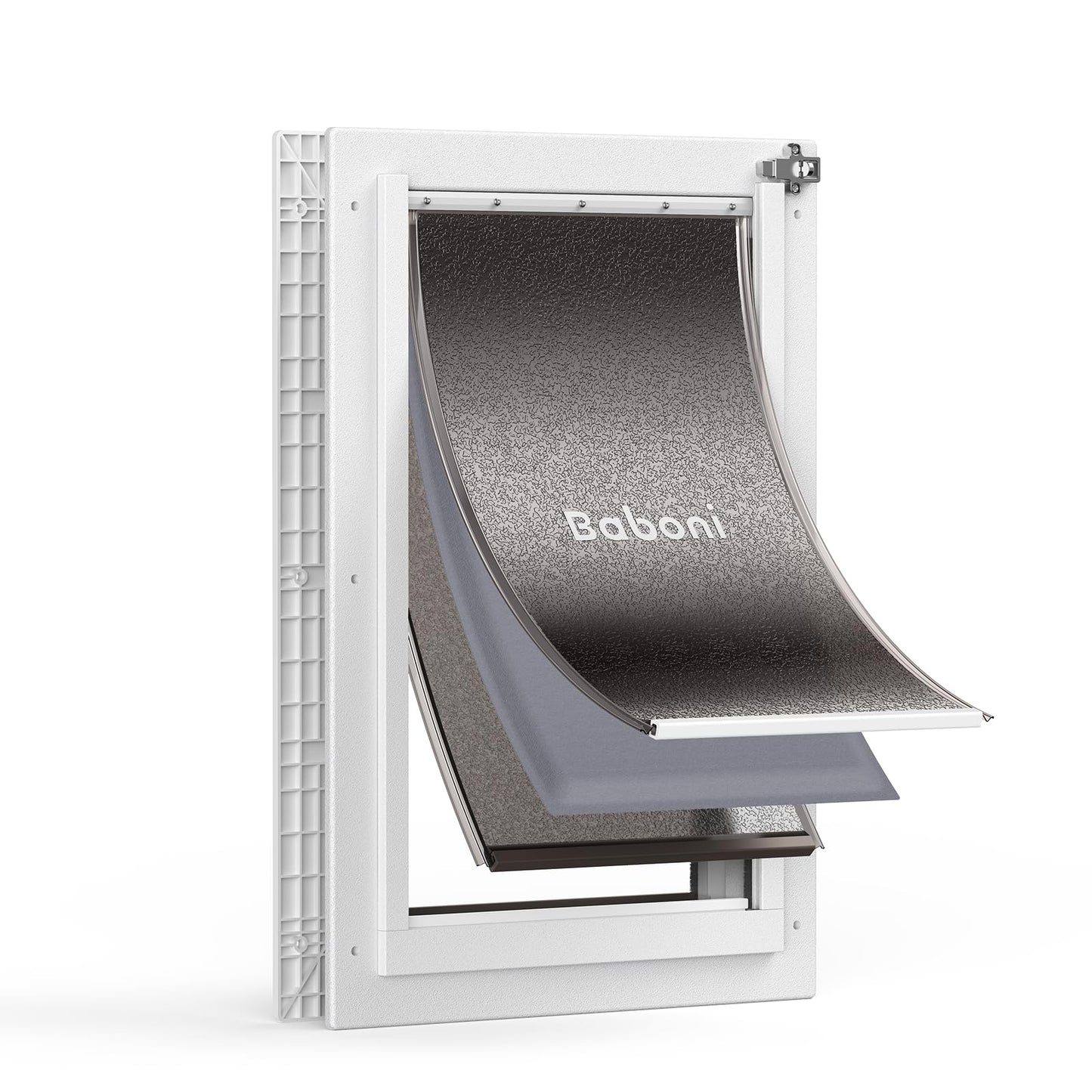 Dog Door with Secure and Durable Access Design