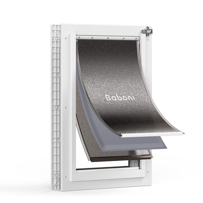 Dog Door with Secure and Durable Access Design