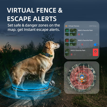 GPS Dog Tracker with Real-Time Location Monitoring