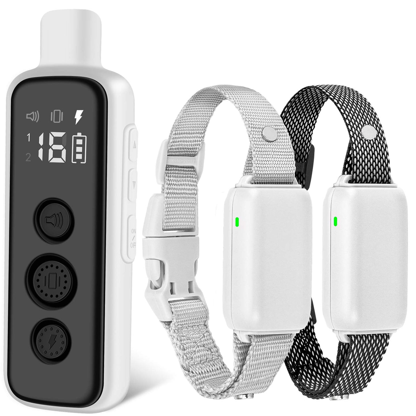 Dog Training Collar with Beep and Vibration Modes