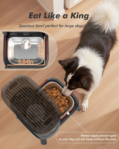 Automatic Dog Feeder with 15L Large Capacity