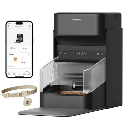 Automatic Pet Feeder with RFID Collar Tag Access
