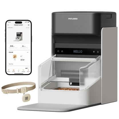 Automatic Pet Feeder with RFID Collar Tag Access