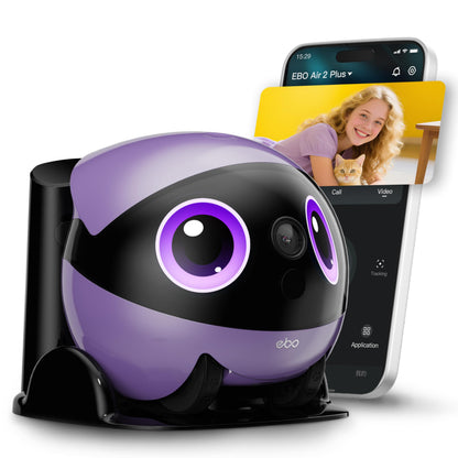 3K Robot Pet Camera with Smart Indoor Monitoring