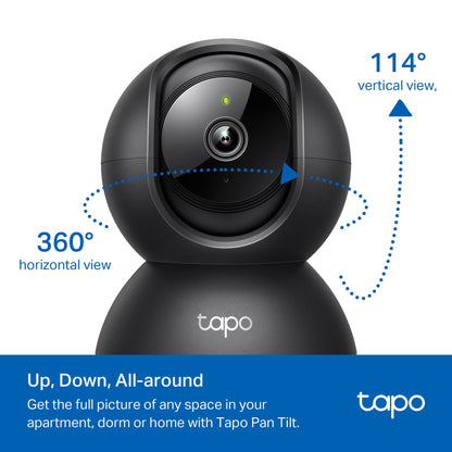 Pan-Tilt Pet Camera with Smart Motion Monitoring